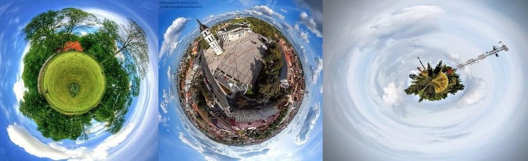 Rutulinės panoramos arba „Planetoidai“