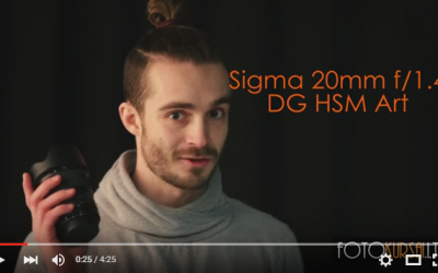 Sigma 20mm f/1.4 DG HSM Art apžvalga